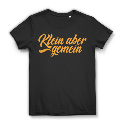 amen Shirt Klein aber gemein lustiger Spruch Fun T-Shirt Geschenk Frauen Black