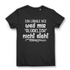 Frauen T Shirt Ich lächle nie weil mir glücklich nicht steht Ironie Geschenk Fun Black