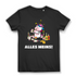 Alles meins Einhorn Shirt Damen lustiges Alkohol Geschenk Partymotiv Mädels Black