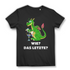 Wie? Das Letzte? Damen T Shirt Einhorn Drache Fun Spruch Party Geschenk Frauen Black