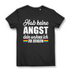 Pride Damen Shirt LGBTQ Spruch Hab keine Angst dein wahres ich zu zeigen Bio Black