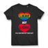 Damen T-Shirt Liebe ist Liebe egal was dein Gott dazu sagt Bio Baumwolle Black