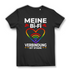 Bi Pride Damen Shirt Meine Bi-Fi Verbindung LGBTQ Regenbogen WLAN Spruch Black