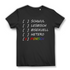 LGBT Damen Shirt Mensch statt Label Diversity Equality Rainbow CSD Bio Baumwolle Black