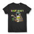 Saufi Saufi Damen T-Shirt Faultier Party Funshirt Frauen Trinken Lustiges Shirt Black