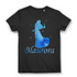 Blaurora Damen T-Shirt – lustige Dornröschen Parodie mit Suffflasche Bio Shirt Black
