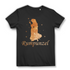 Alkohol Shirt Frauen – Rumpunzel Motiv mit Prinzessin und Cocktail Glas Black