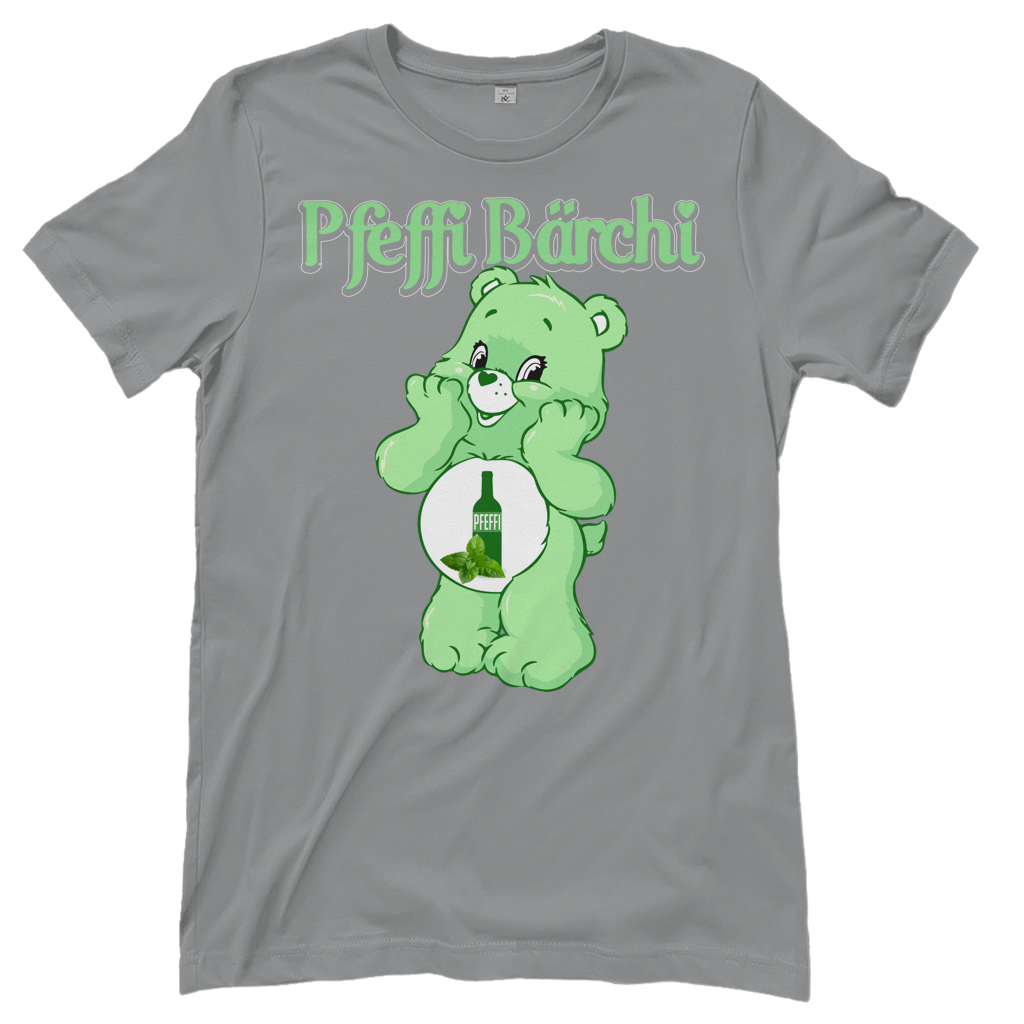 Pfeffi Bärchi - Glücksbärchi - Damenshirt Sport Grey Heather