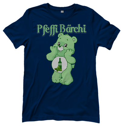 Pfeffi Bärchi - Glücksbärchi - Damenshirt Navy