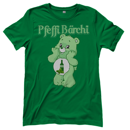 Pfeffi Bärchi - Glücksbärchi - Damenshirt Kelly Green