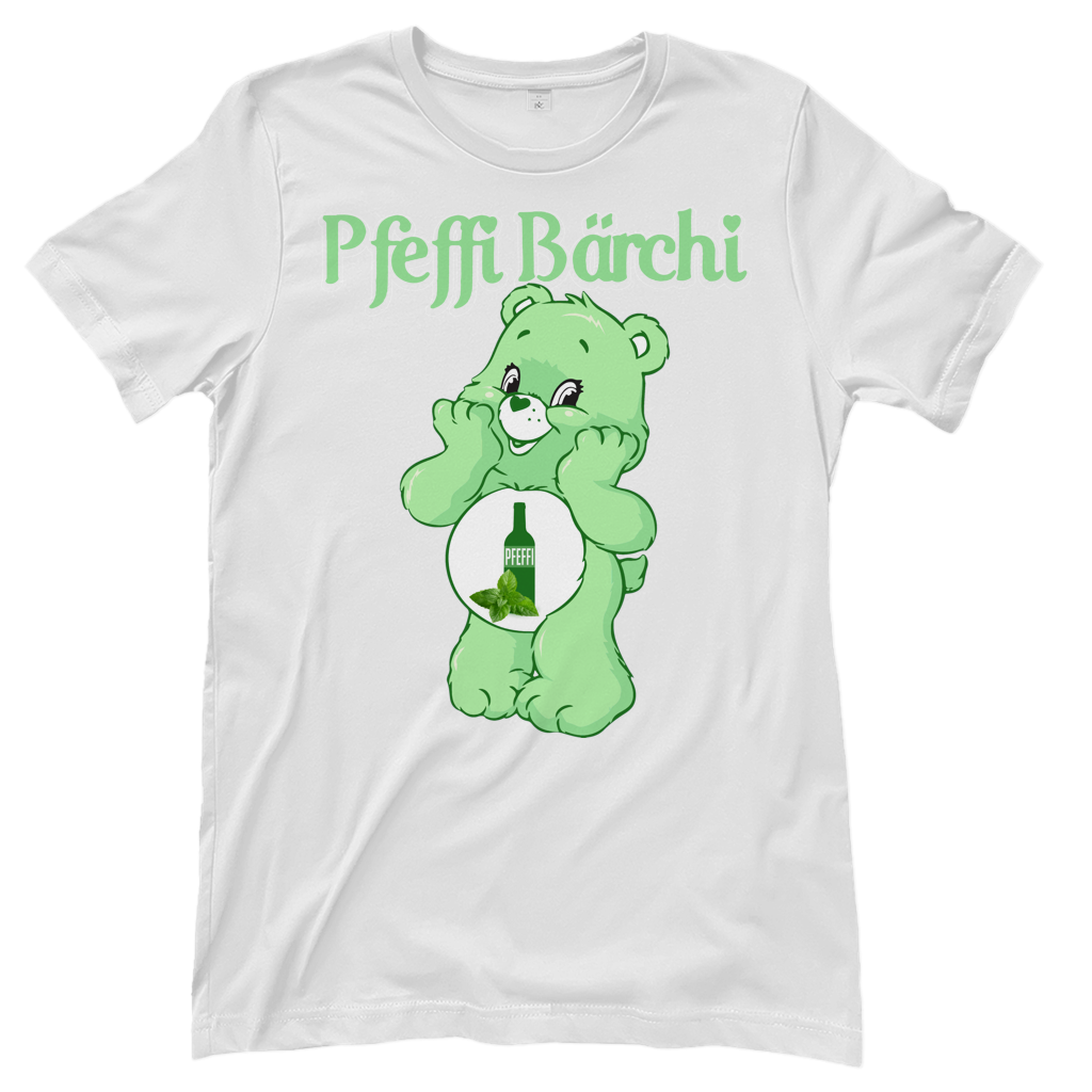 Pfeffi Bärchi - Glücksbärchi - Damenshirt White