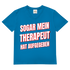 Sogar mein Therapeut hat aufgegeben - Herren V-Neck T-Shirt Azure Blue