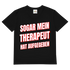 Sogar mein Therapeut hat aufgegeben - Herren V-Neck T-Shirt Black