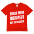 Sogar mein Therapeut hat aufgegeben - Herren V-Neck T-Shirt Red