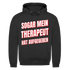 Sogar mein Therapeut hat aufgegeben - Herren Hoodie Jet Black