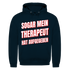 Sogar mein Therapeut hat aufgegeben - Herren Hoodie New French Navy