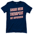 Sogar mein Therapeut hat aufgegeben - Damen T-Shirt Navy