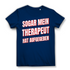 Sogar mein Therapeut hat aufgegeben - Damen Premium Bio T-Shirt Navy