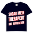 Sogar mein Therapeut hat aufgegeben - Damen V-Neck T-Shirt Deep Navy