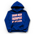 Sogar mein Therapeut hat aufgegeben - Damen Hoodie Royal Blue