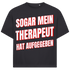 Sogar mein Therapeut hat aufgegeben - Jack and Jones Oversize T-Shirt Asphalt