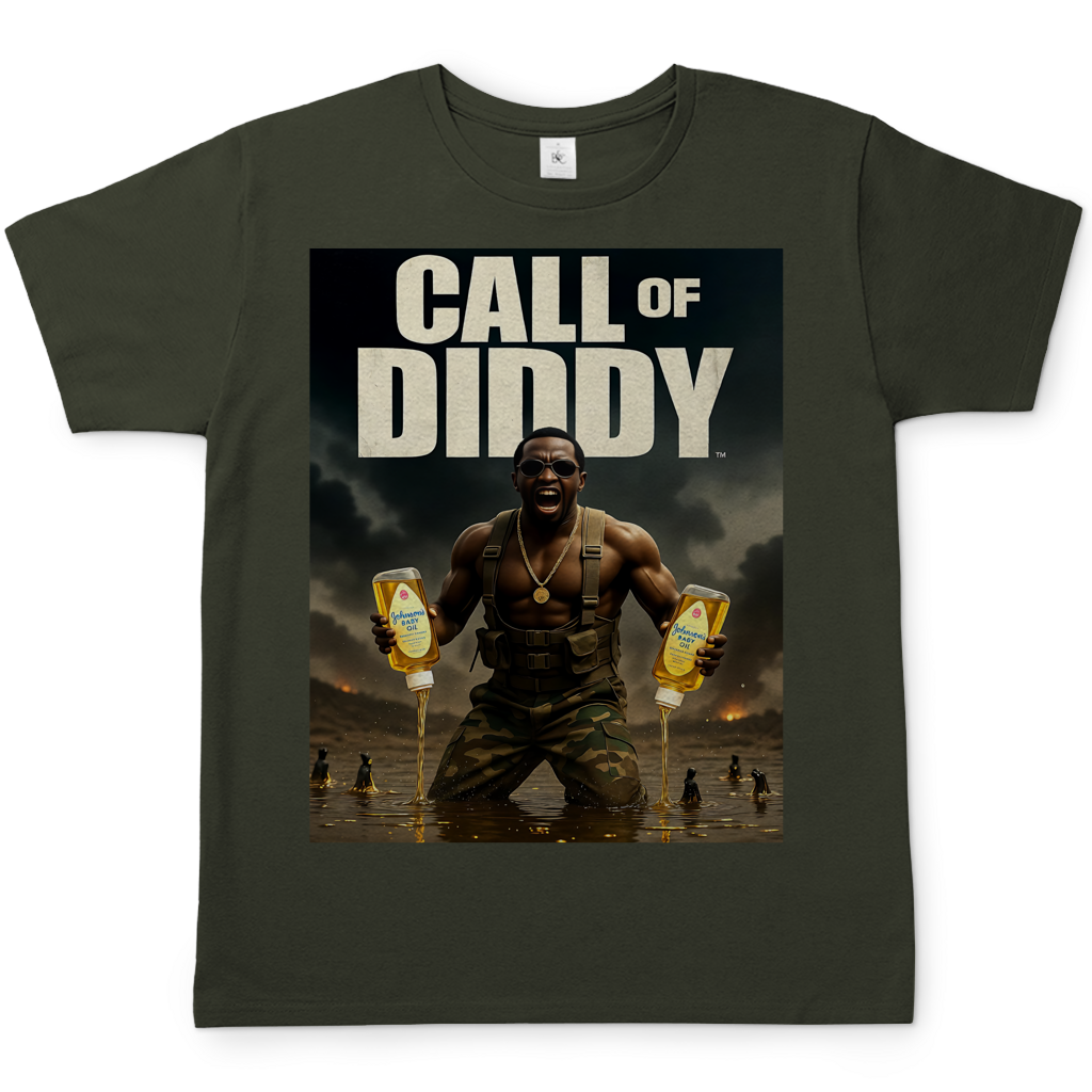 Call of Diddy - Herren T-Shirt Urban Khaki