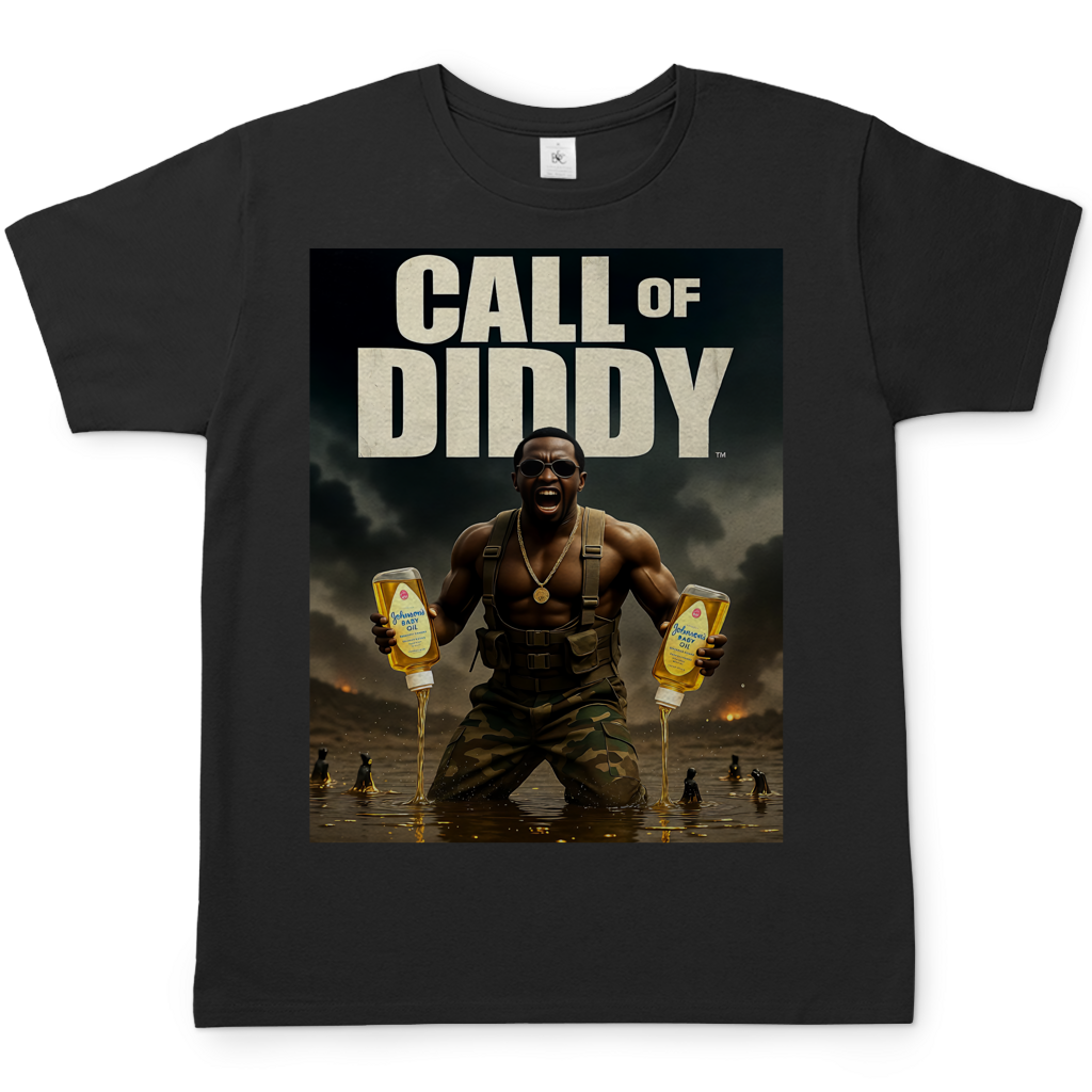 Call of Diddy - Herren T-Shirt Black