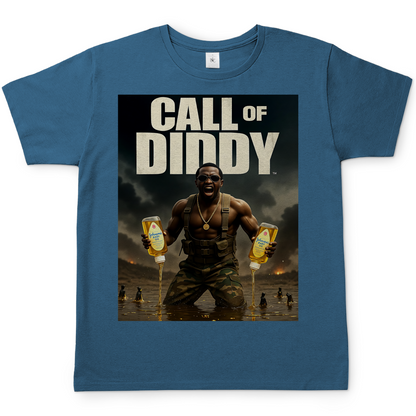 Call of Diddy - Herren T-Shirt Stone Blue