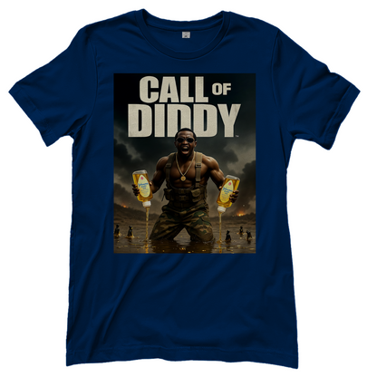 Call of Diddy - Damen T-Shirt Navy