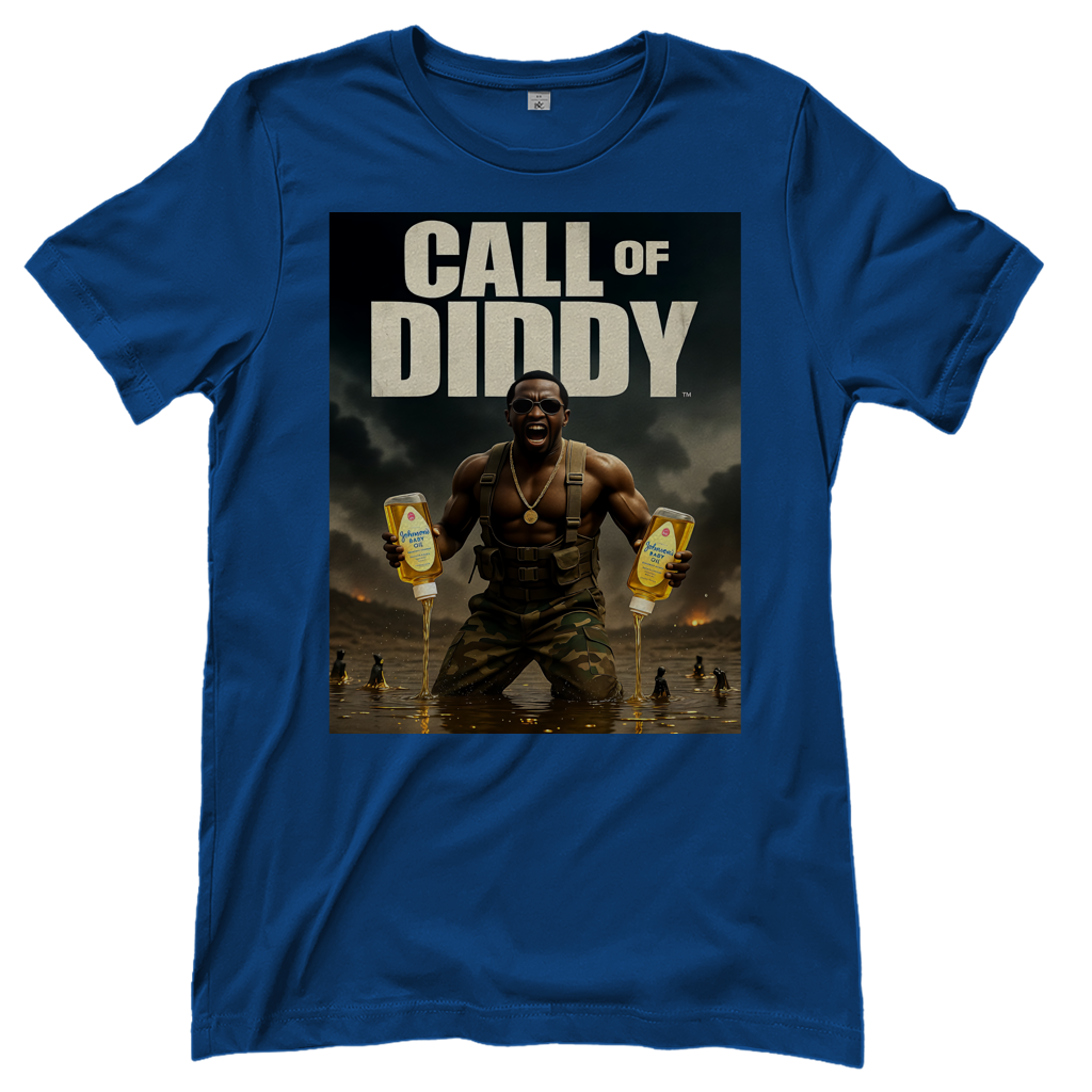 Call of Diddy - Damen T-Shirt Royal Blue