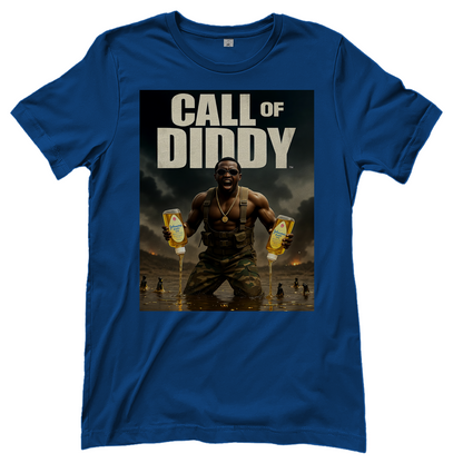 Call of Diddy - Damen T-Shirt Royal Blue