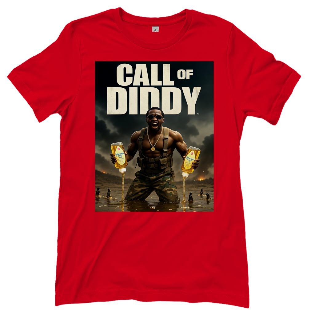Call of Diddy - Damen T-Shirt Red