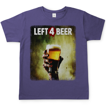 Left 4 Beer Left 4 Dead - Herren T-Shirt Millennial Lilac
