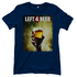 Left 4 Beer Left 4 Dead - Damen T-Shirt Navy