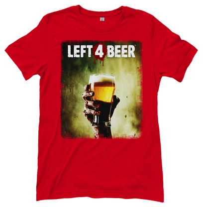 Left 4 Beer Left 4 Dead - Damen T-Shirt Red
