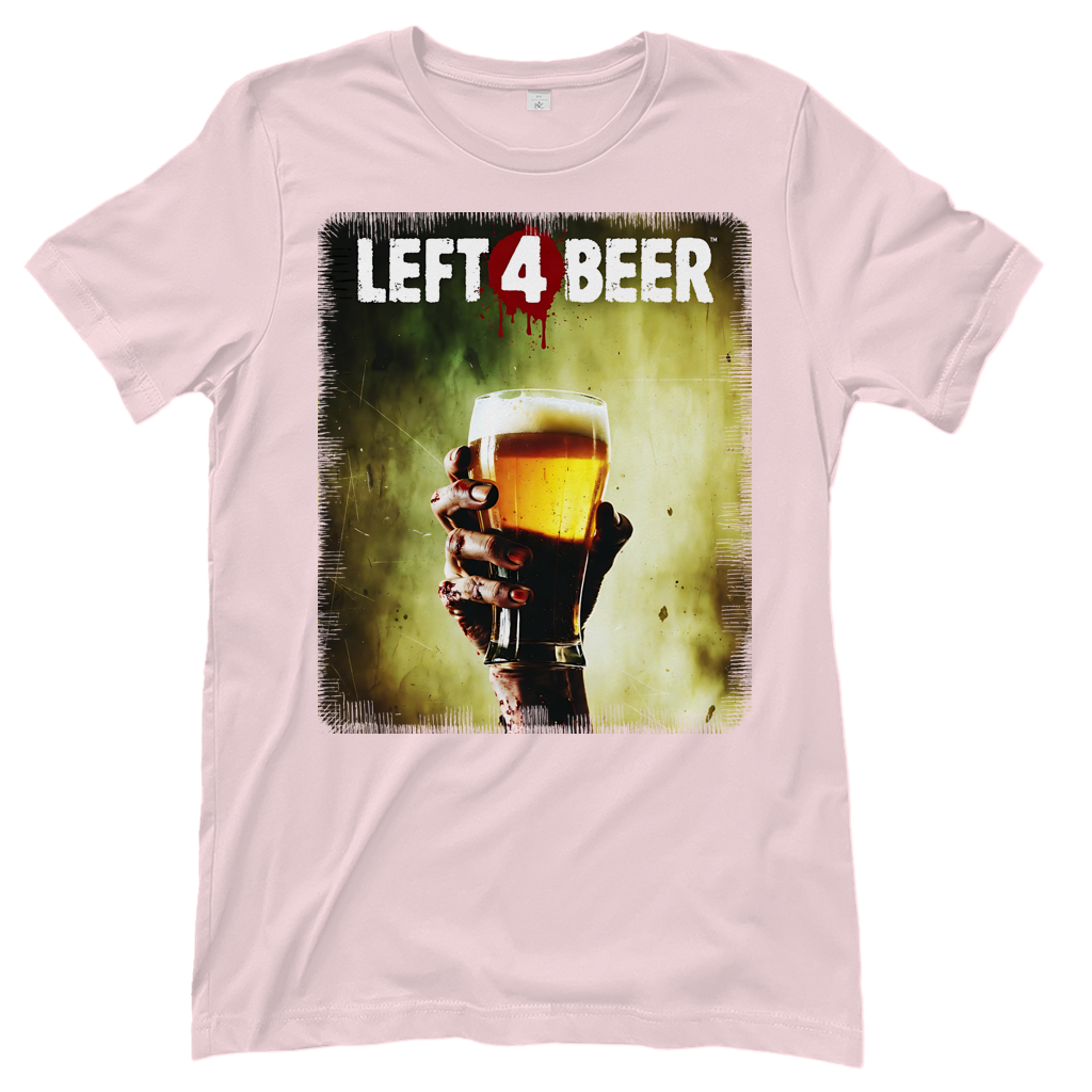 Left 4 Beer Left 4 Dead - Damen T-Shirt Orchid Pink