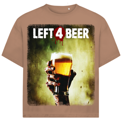 Left 4 Beer Left 4 Dead - Jack and Jones Oversize T-Shirt