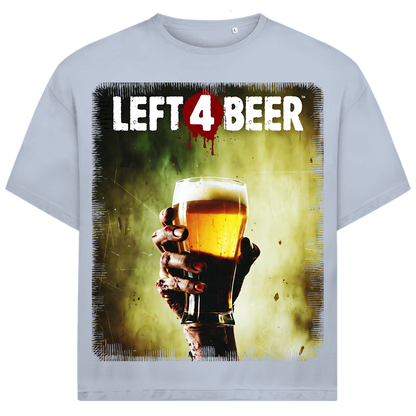 Left 4 Beer Left 4 Dead - Jack and Jones Oversize T-Shirt