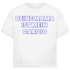 Deine Mama ist mein Cardio - Jack and Jones Oversize T-Shirt White
