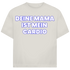 Deine Mama ist mein Cardio - Jack and Jones Oversize T-Shirt Egret