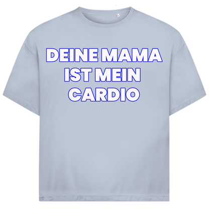 Deine Mama ist mein Cardio - Jack and Jones Oversize T-Shirt