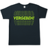 VERGEBEN! - Herren T-Shirt Dark Grey Solid