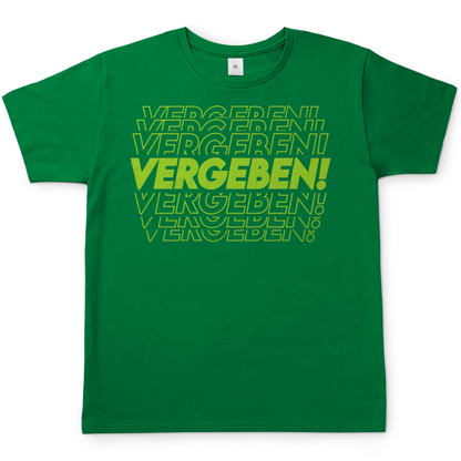 VERGEBEN! - Herren T-Shirt Kelly Green