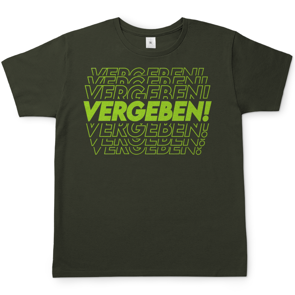 VERGEBEN! - Herren T-Shirt Urban Khaki