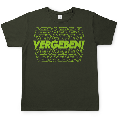 VERGEBEN! - Herren T-Shirt Urban Khaki