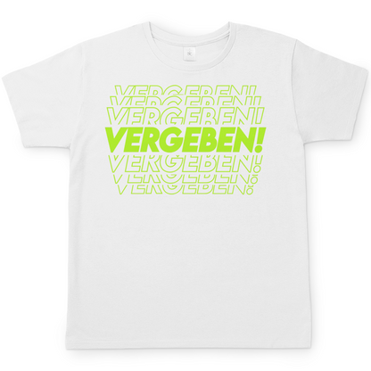VERGEBEN! - Herren T-Shirt White