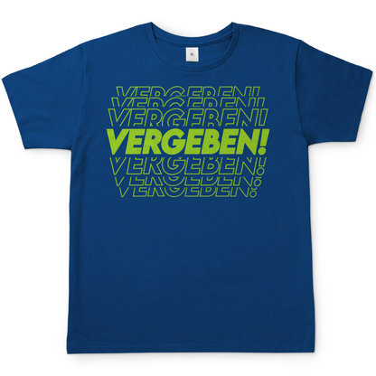 VERGEBEN! - Herren T-Shirt Royal Blue
