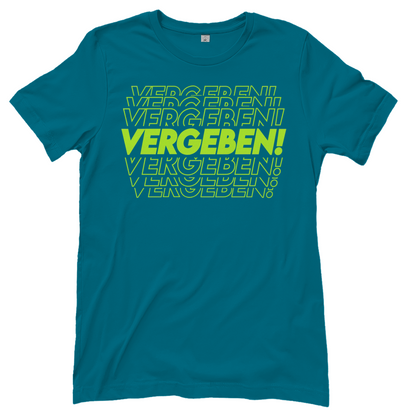VERGEBEN! - Damen T-Shirt Diva Blue