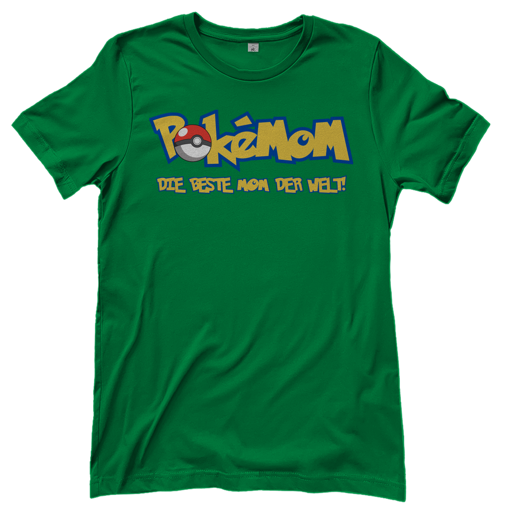 Pokemom die beste Mom der Welt! - Damen T-Shirt Kelly Green