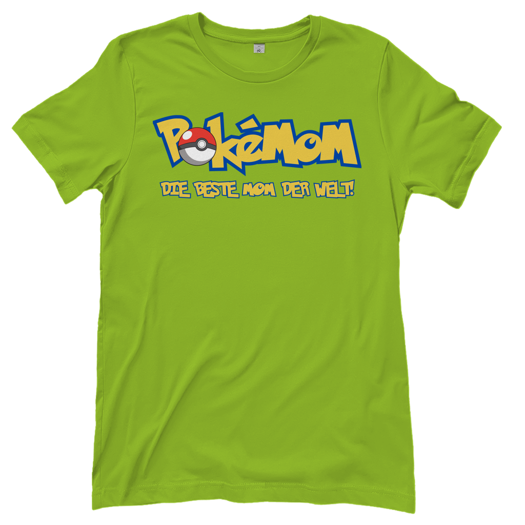 Pokemom die beste Mom der Welt! - Damen T-Shirt Orchid Green